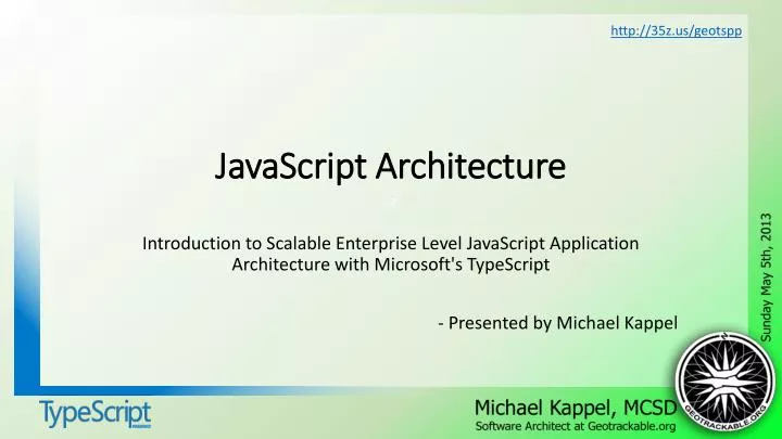 javascript architecture