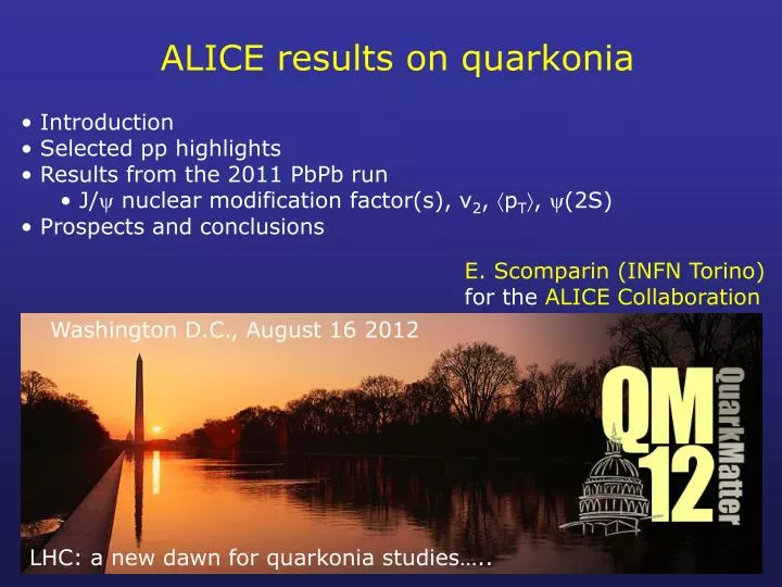 alice results on quarkonia