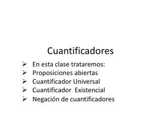 cuantificadores