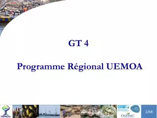 gt 4 programme r gional uemoa