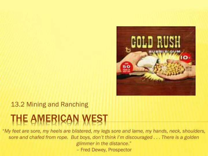 13 2 mining and ranching