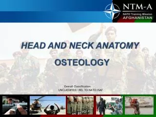 HEAD AND NECK ANATOMY OSTEOLOGY