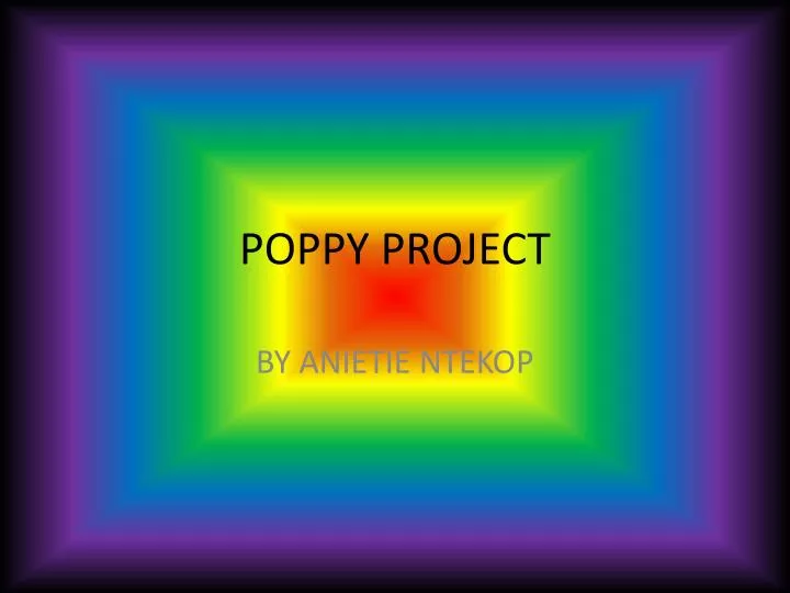 poppy project