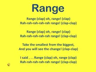 Range