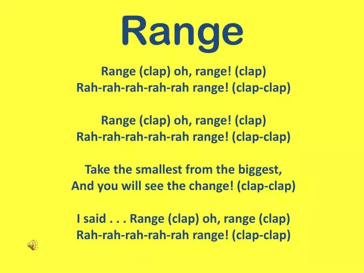 range