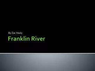 Franklin River