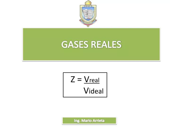 gases reales