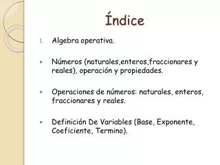 ndice