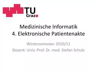 medizinische informatik 4 elektronische patientenakte