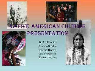 Native American Culture Presentation