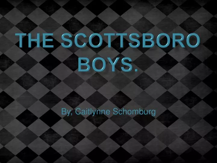 the scottsboro boys