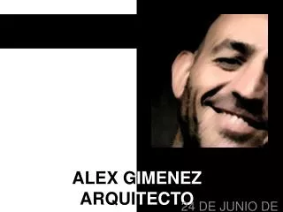 alex g imenez arqui tecto