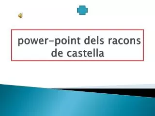 power point dels racons de castella