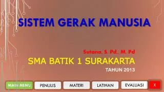 sistem gerak manusia