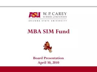 MBA SIM Fund