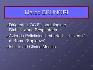 marco brunori