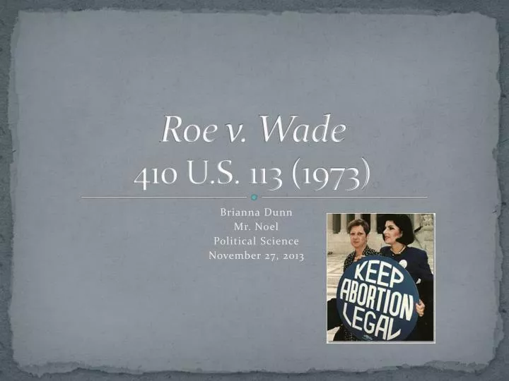 roe v wade 410 u s 113 1973