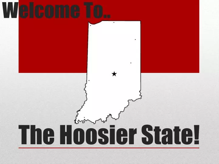the hoosier state