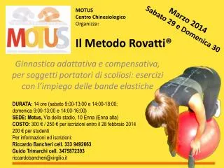 il metodo rovatti