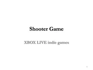 Shooter Game
