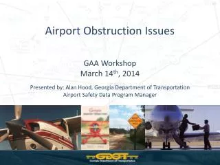 Airport Obstruction Issues