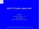 EISCAT Facility update 2013 - slide 1