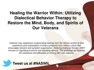 Tweet us at #NASWIL