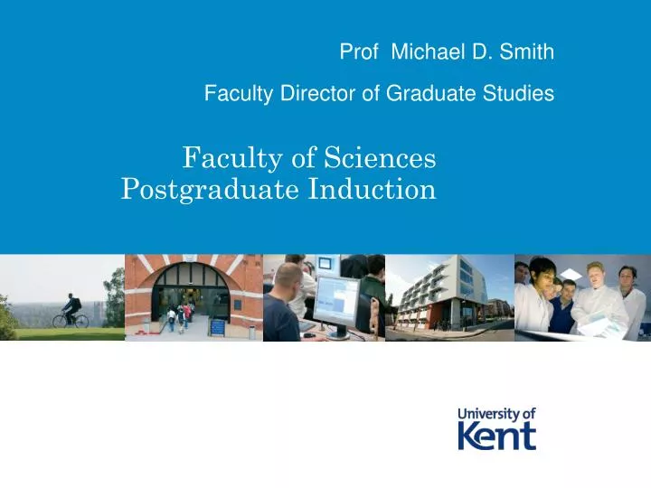 prof michael d smith faculty director of graduate studies