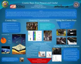 Cosmic Rays: Ever Present and Useful
