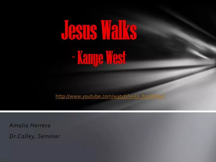 jesus walks kanye west