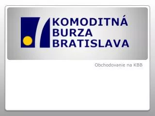 obchodovanie na kbb