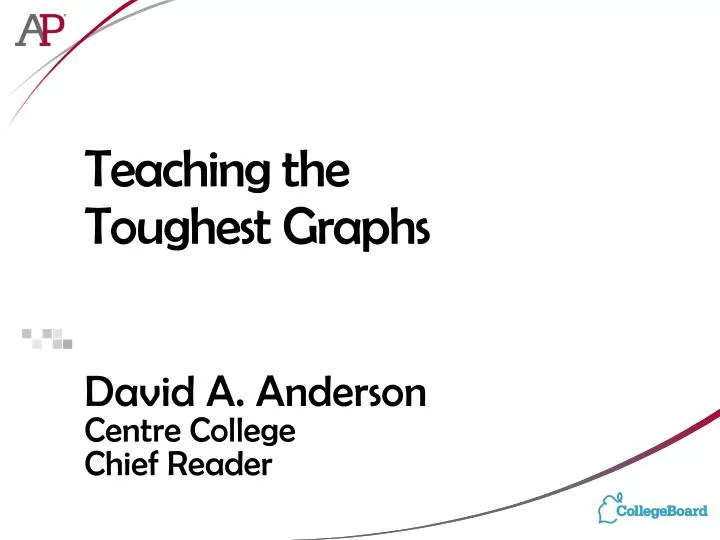 teaching the toughest graphs