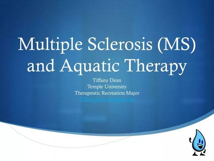 multiple sclerosis ms and aquatic therapy