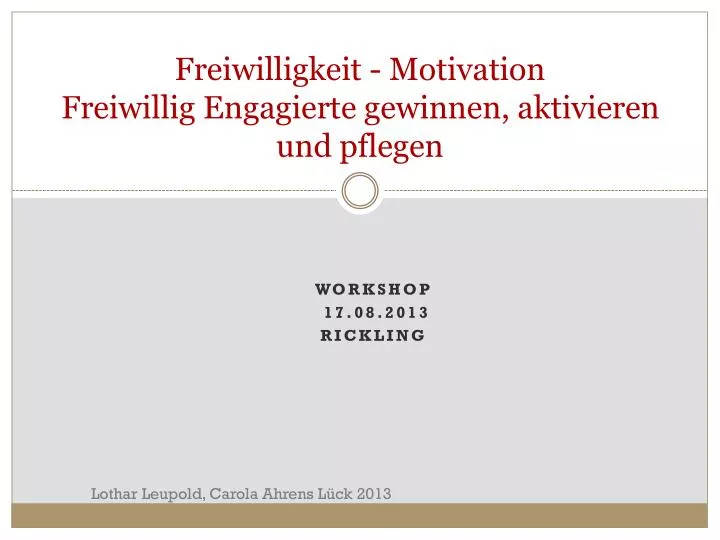 freiwilligkeit motivation freiwillig engagierte gewinnen aktivieren und pflegen