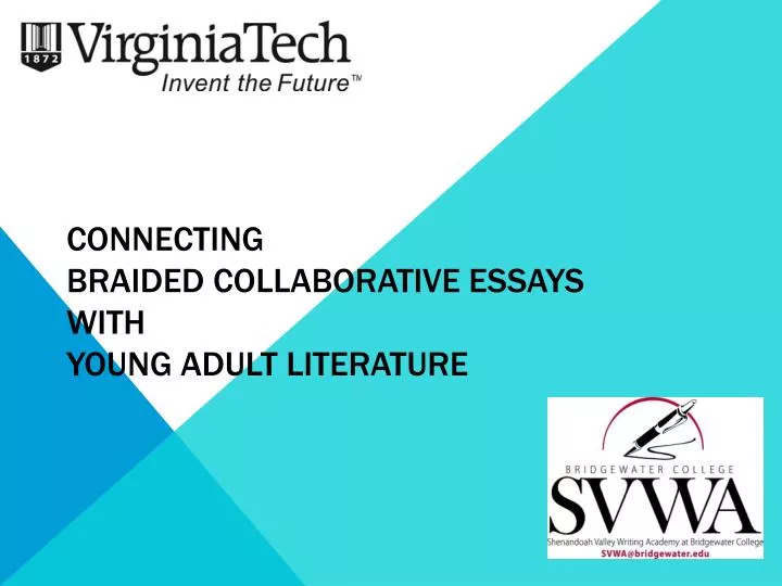 connecting braided collaborative essays with young adult literature