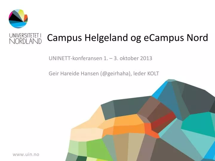 campus helgeland og ecampus nord