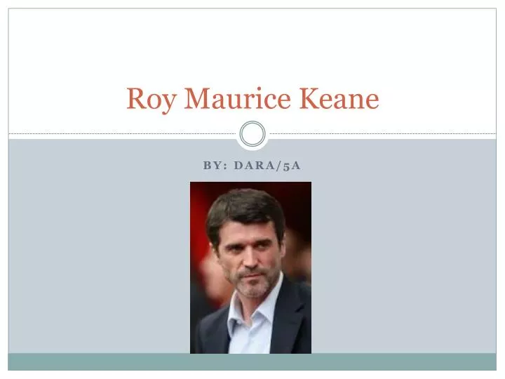 roy maurice keane