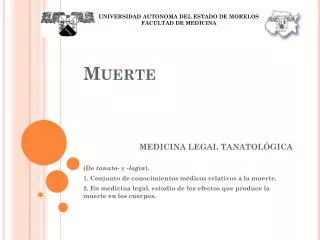 muerte