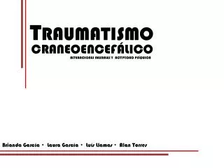t raumatismo