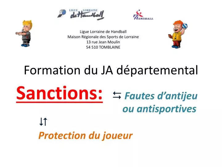 formation du ja d partemental