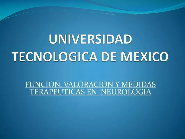universidad tecnologica de mexico