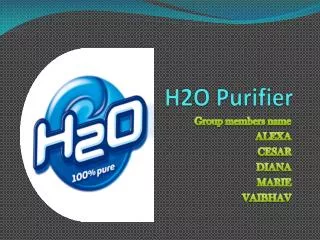 H2O Purifier