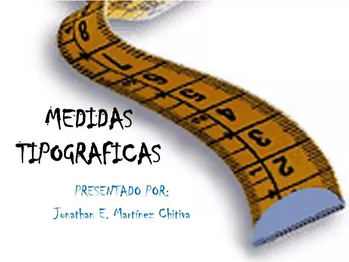 medidas tipograficas