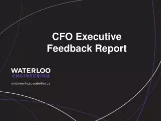 CFO Executive Feedback Report