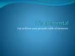 It’s Elemental - slide 1
