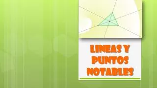lineas y puntos notables