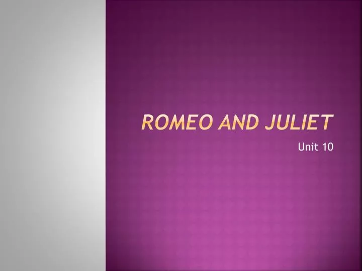 romeo and juliet