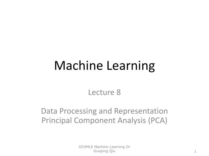PPT - Machine Learning PowerPoint Presentation, free download - ID:1896069