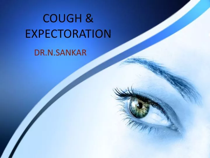 cough expectoration