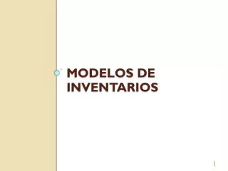 modelos de inventarios